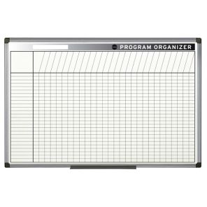 Bi-Office Magnetic Program Organiser 900 x 600mm 